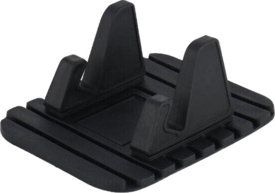 Hurtel Universal Silikon Mobilholder for Bord og Bil Sort