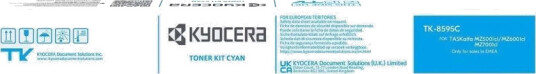 Kyocera Toner TK-8595C Cyan (24.000 sider) Original Kyocera Toner TK-8595C Cyan (24.000 sider) Original