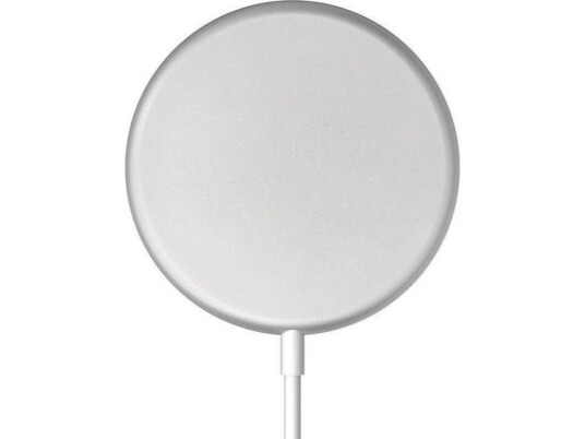 Crong MagSpot 15W Trådløs Lader MagSafe Aluminium Sølvhvit Crong MagSpot 15W Trådløs Lader MagSafe Aluminium Sølvhvit