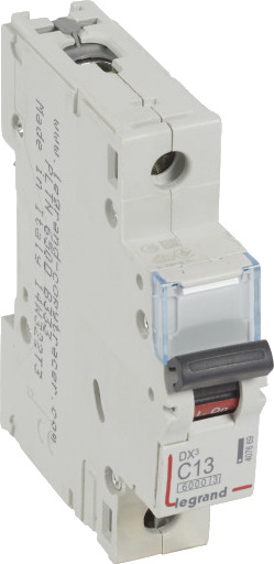 Legrand DX3 MCB automatsikring B13 1P 1M 6/10kA