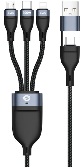 CONCEPTRONIC Usb 3-In-1 Pd 3.0 100W Fast