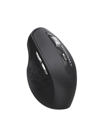 Wozinsky WMGK 1134 Ergonomic Wireless Mouse Black Mus 6 Svart
