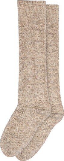 MP Knestrømper   Ull   Remy   Light Brown Melert   MP   22/24   Sokker Beige Brun