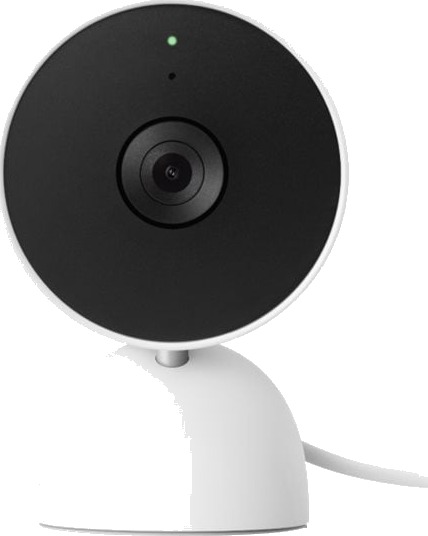 Google Nest Cam Innendørs Kablet Overvåkingskamera Hvit - 1080p Full HD