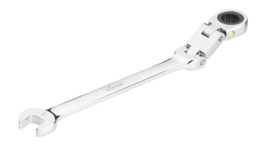 Vigor V6752-9 V6752-9 Led-Ringskraldenøgle 9 Mm Vigor V6752-9 V6752-9 Led-Ringskraldenøgle 9 Mm