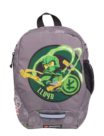 Lego® Kindergarten Backpack Grey Lego Bags NINJAGO®, ELEMENTAL MASTER OF ENERGY 10 L