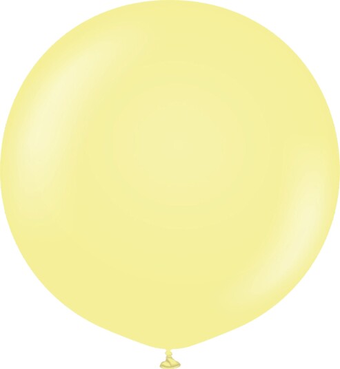 Ballongkungen Ballonger Professional Superstore Macaron Yellow 2-pakning 1243005-2