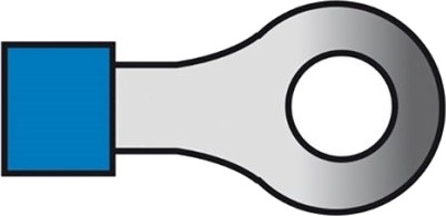 Kabelsko Blå Ring 5,3Mm 1,5 2,5Mm2 10 St Kabelsko Blå Ring 5,3Mm 1,5 2,5Mm2 10 St