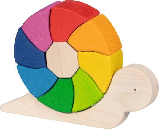 GOKI Puzzle and building blocks sassy snail 58368