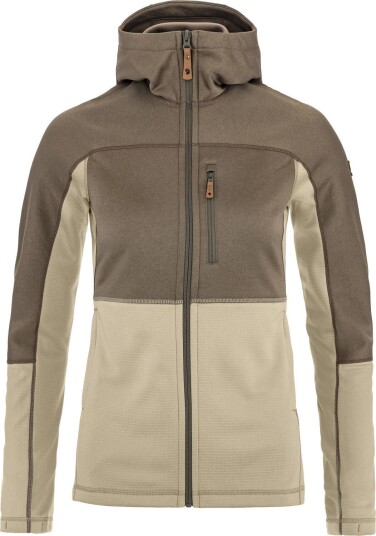 Fjellreven Women"s Abisko Trail Fleece Fossil suede Brown M