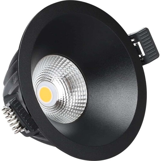 Antidark Downlight Spott 9W 3000K Svart