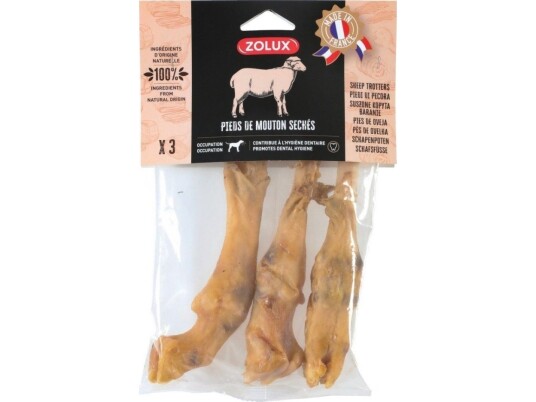 Zolux Zolux Nat Delikatesse For Hunder Lammebein X 3.150G