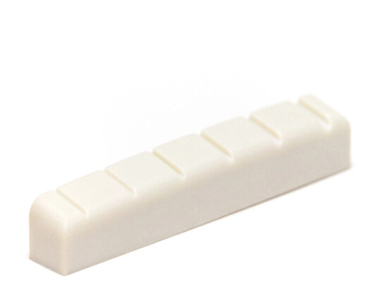 Graph Tech Tusq Pq-6643-00 Guitar Nut, Flat, Slotted, 43 Mm X 6 Mm