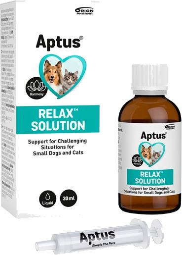 Relax Solution 30 ml Hund Helse Og Pels Beroligende Aptus