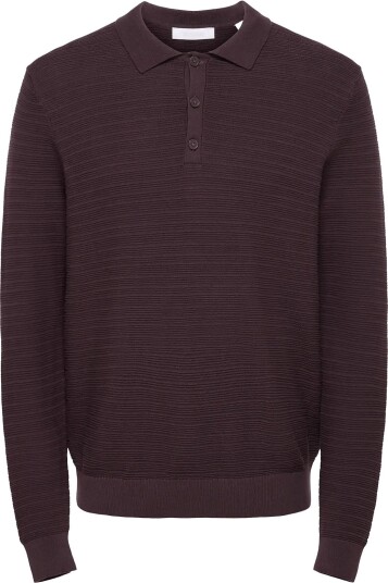 ONLY & SONS Onscarl Reg Ls Structure Polo Knit Frml FUDGE XXL ONLY & SONS Onscarl Reg Ls Structure Polo Knit Frml FUDGE XXL