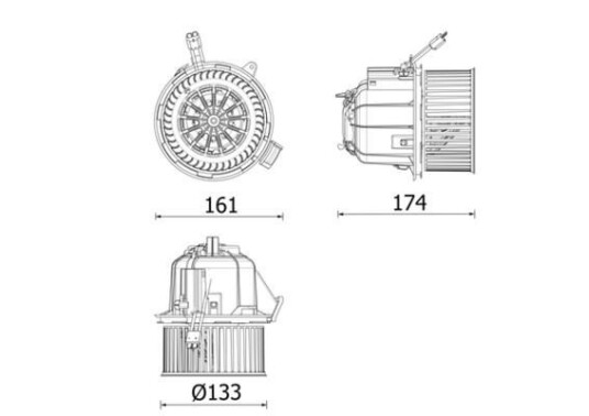 Kupévifte MAHLE ORIGINAL AB 328 000P Kupévifte MAHLE ORIGINAL AB 328 000P