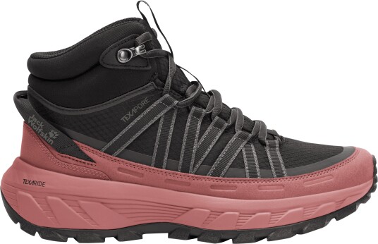 Jack Wolfskin Women"s Wild Hike Texapore Mid Mineral Red, 40
