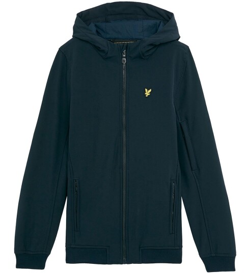Lyle & Scott Jakke Softshell Hooded Jacket Blå Lyle & Scott Jakke Softshell Hooded Jacket Blå
