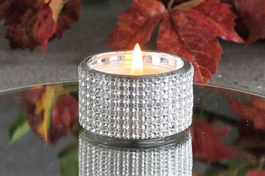 Telysholder strass