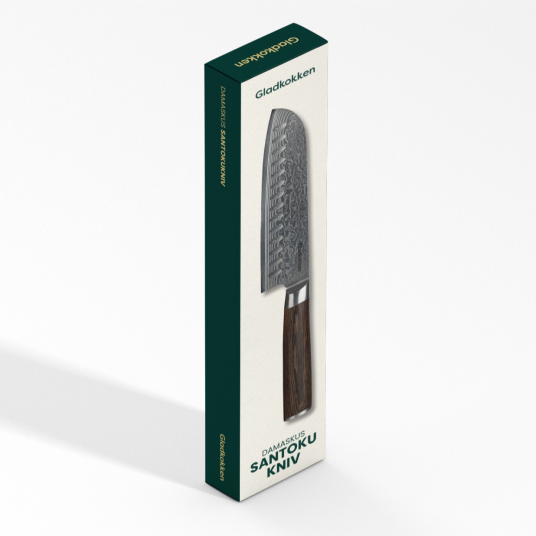 Gladkokken Damascus santokukniv 30 cm Gladkokken Damascus santokukniv 30 cm