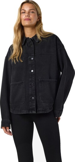 NOISY MAY Nmkettie L/S Reg Dnm Jcket Vi559Bl Noos Black L