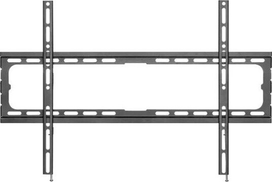 Deltaco mounting kit - fixed - for flat panel - up to 45 kg - black - Max 45 kg - recommended for 80"