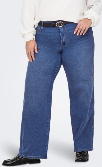 ONLY Carmakoma Carsnow Hw Wide Dnm Jeans Pim Mbd Noos Blue 48 x 32