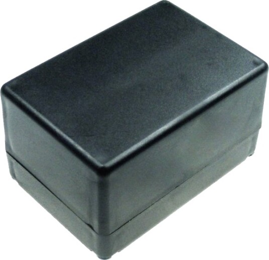 Kemo G028N 72 × 50 × 42 mm Termoplast Svart