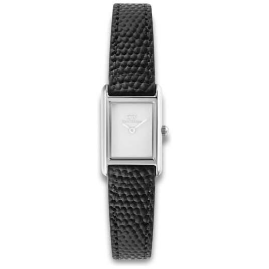 Daniel Wellington DW Watch Bound Mini Black Lizard Silver 17x259mm