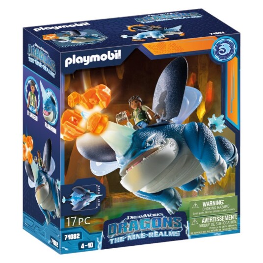 Playmobil Dragons - Drager: Nine Realms - Plowhorn og D'Angelo