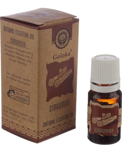 Goloka Cinnamon Naturlig Eterisk Olje 10 ml