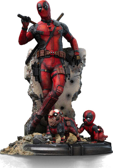 Wolverine & Deadpool Art Scale 1/10 Deadpool Statue