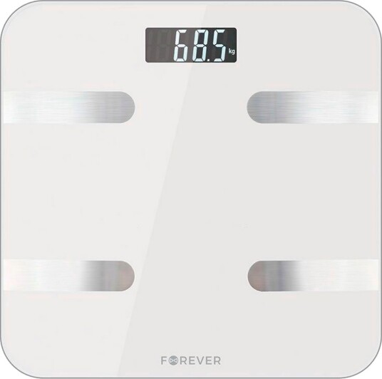 Forever AS 100 Smart Badevekt Bluetooth Hvit