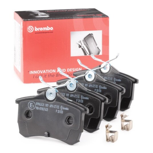 Bremseklosser BREMBO P 28 030 Bremseklosser BREMBO P 28 030
