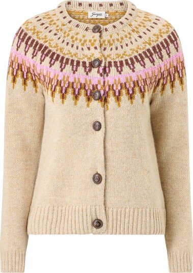 Jumperfabriken Kardigan Joelle Cardigan Beige