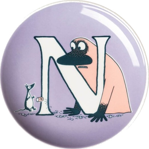 MoominArabia   Mummi miniasjett 10,5 cm N lilla