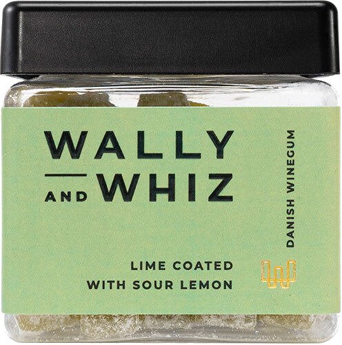 Wally and Whiz Vingummi Lime med Sur Sitron 135 g Wally and Whiz Vingummi Lime med Sur Sitron 135 g