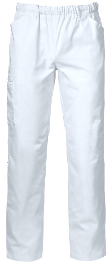 Smila Workwear Kaj Bukser Kort lengde, Hvit, 1 stk ,SBG-75171-01 M