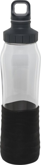 Emsa Drink2Go drikkeflaske i glass – 700 ml – sort