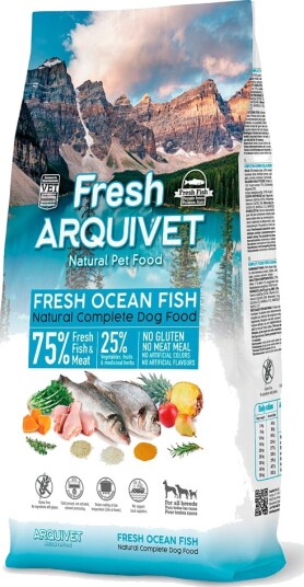 Arquivet Tørrfôr Fersk Havfisk 10 kg
