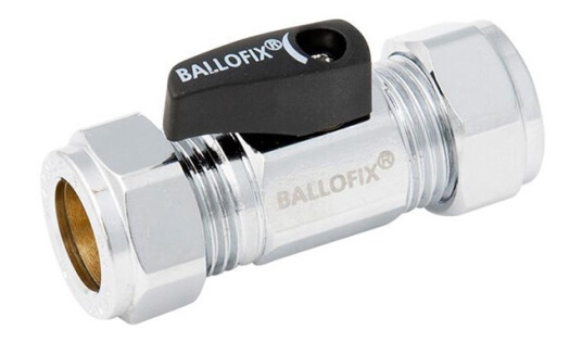 Broen Ballofix with handle clamp ring coupling 10x15mm Broen Ballofix with handle clamp ring coupling 10x15mm