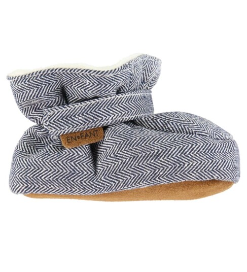 En Fant Baby Slippers - Blue - 19-20 En Fant Baby Slippers - Blue - 19-20