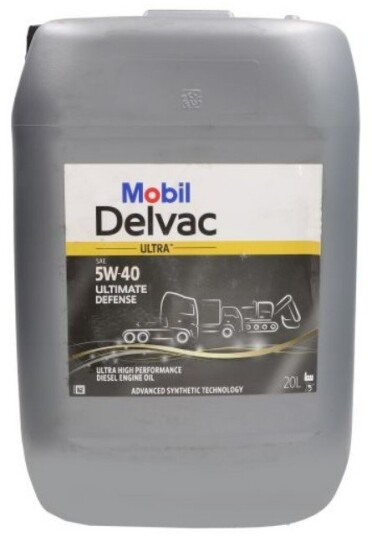 Motorolje MOBIL 5W40 DELVAC ULTRA ULTIMATE DEFENCE 20L