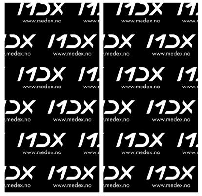 Medex Norge As MDX Buff sort med hvit logo Medex Norge As MDX Buff sort med hvit logo