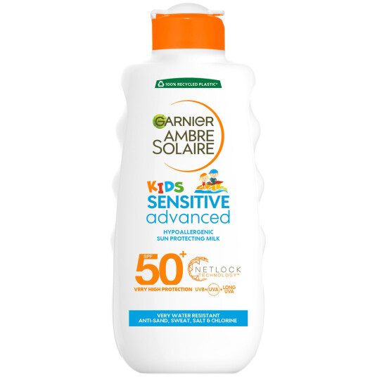 Solkrem til Barn GARNIER AMBRE SPF 30 Advanced Sensitive 200 ml