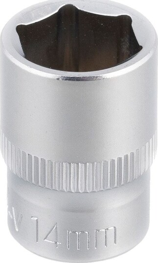 PELA 562377 Pipe Drivstørrelse 3/8", 6-Kant, Kort 14 mm