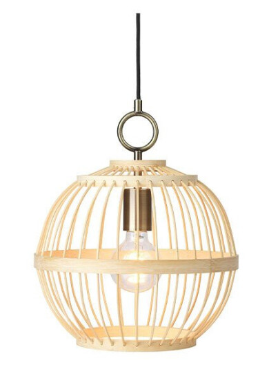 Other Brand Stockholm Nordic Edition takpendel Ø30 cm - Natur tre /Messing