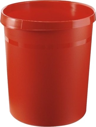 Papirkurv V Part Rød Plast Papirkurv V Part Rød Plast