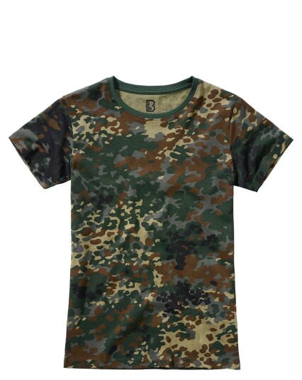Brandit kortärmad t-shirt för kvinnor Grønn, Brun