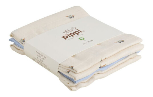 Gassklut Pippi Celestial Blue 3pk